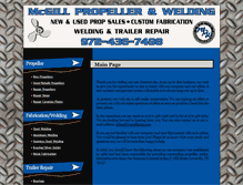 Tablet Screenshot of mcgillprop.com